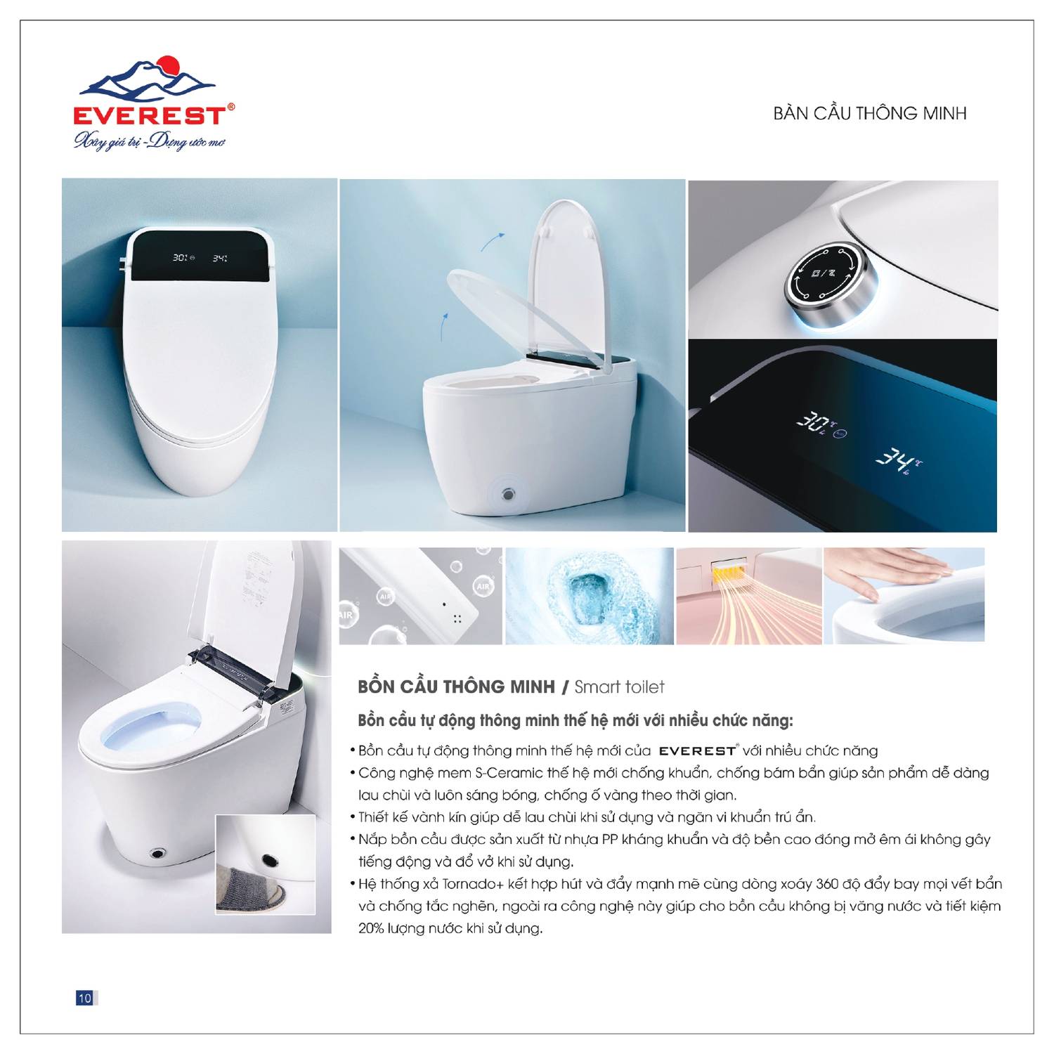 Thiết bị vệ sinh EVEREST Catalogue và Bảng giá mới nhất 2025 /Page 10